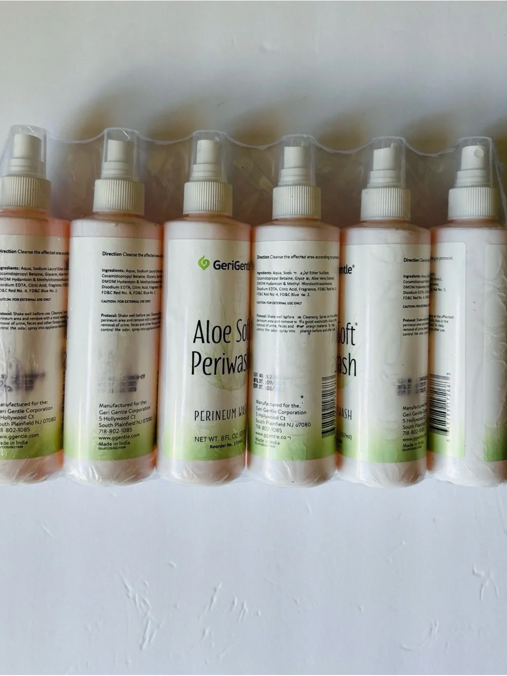 6 Aloe Soft Periwash Spray – White (8 fl oz)